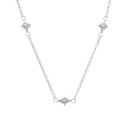 Heart Photo Locket Necklace (Silver)