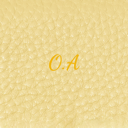 Small Vanity Cosmetic Bag (Butter Yellow)