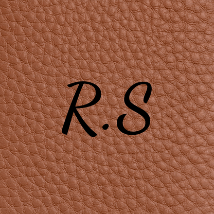 Leather Luggage Tag (Tan)
