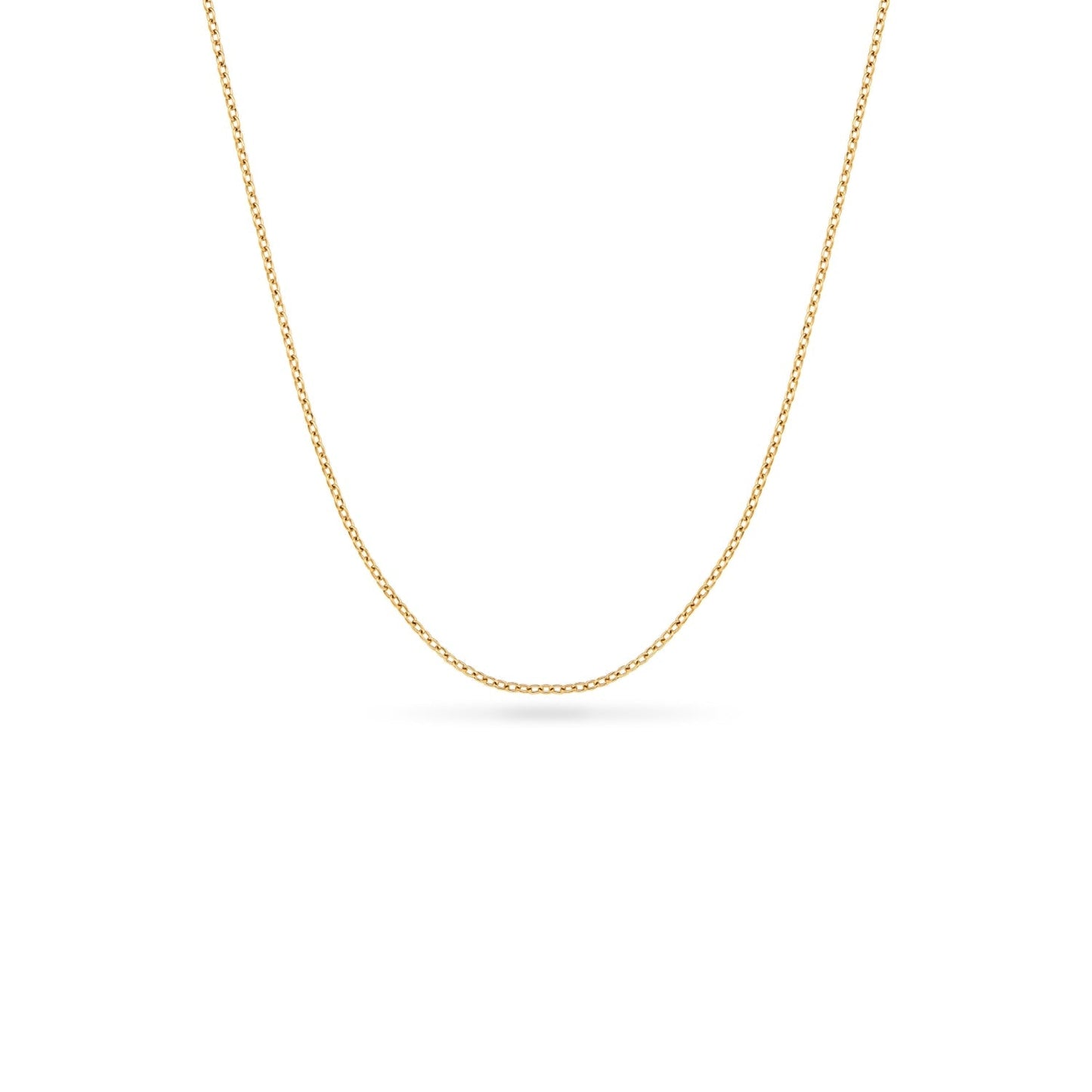Floating Charm Heart Locket Necklace (Gold)