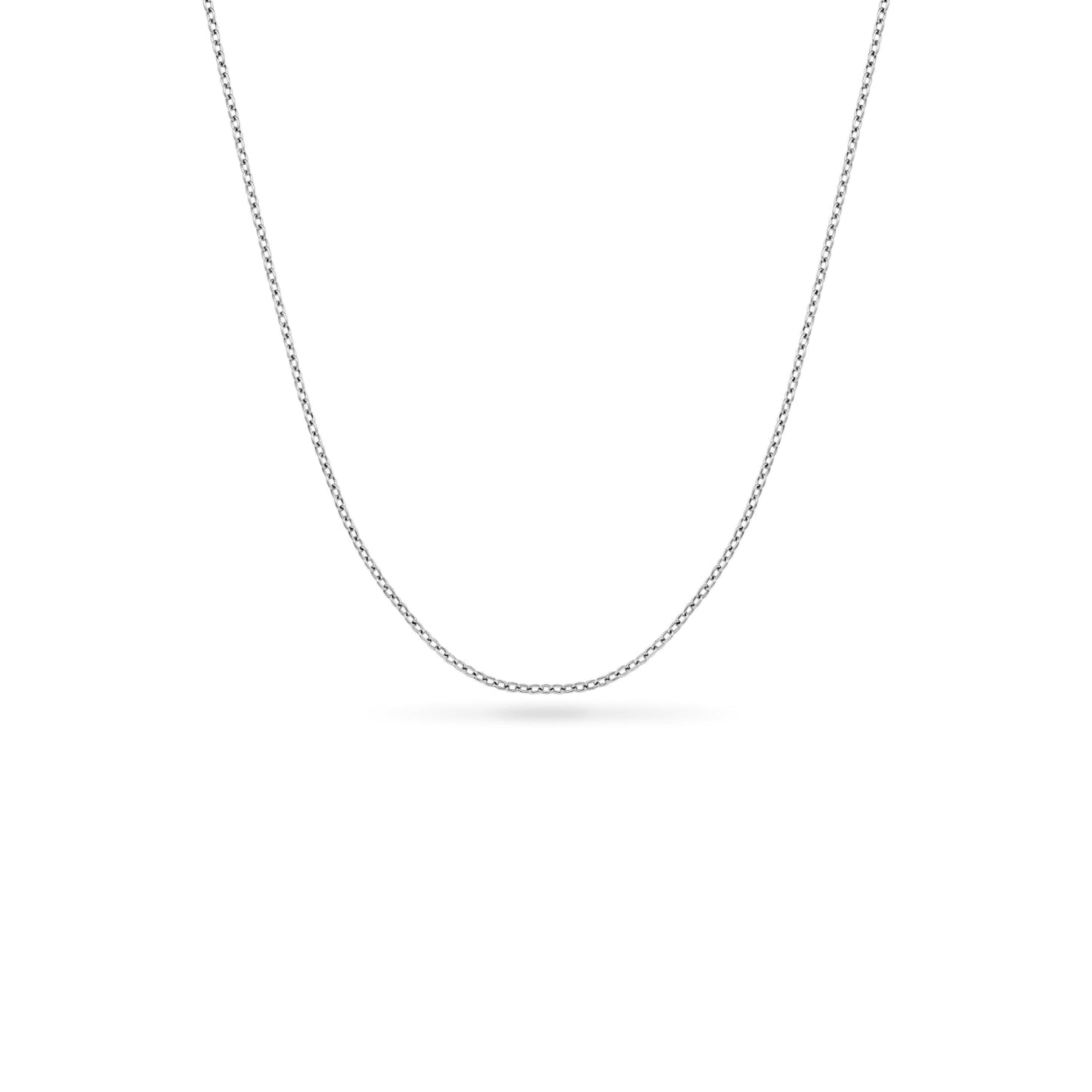 Layering Fine Chain Necklace (Silver)