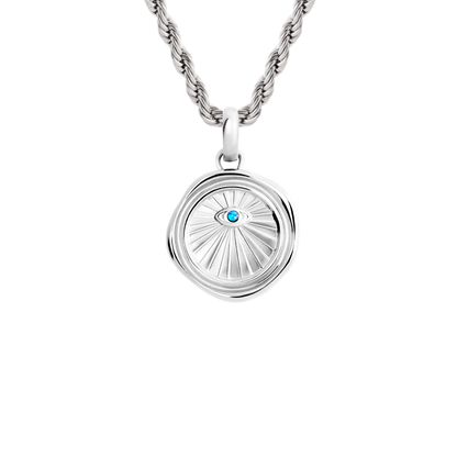 Layering Small Rope Chain Necklace (Silver)