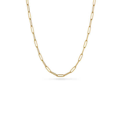 Pale Pink Opal Heart Necklace (Gold)