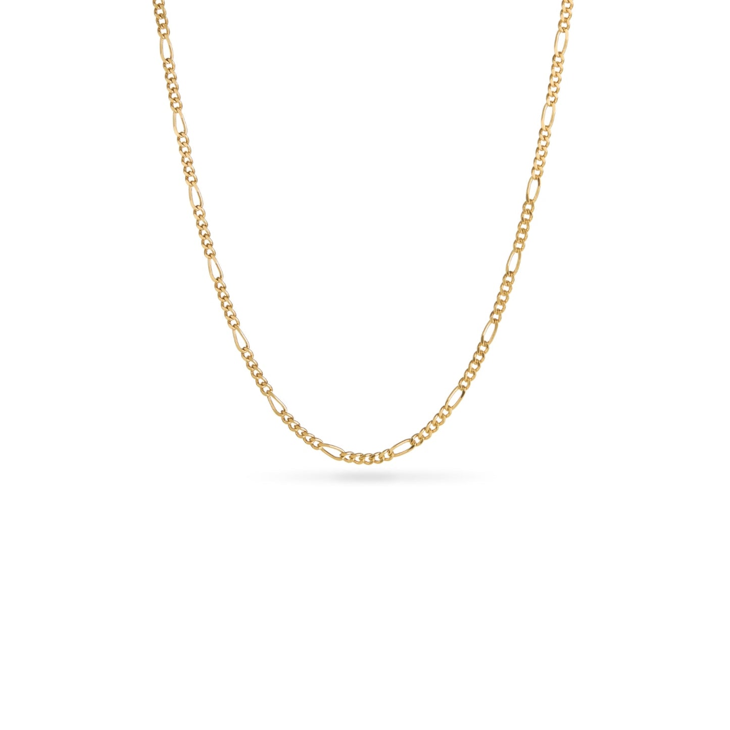 Organic Fingerprint Droplet Necklace (Gold)