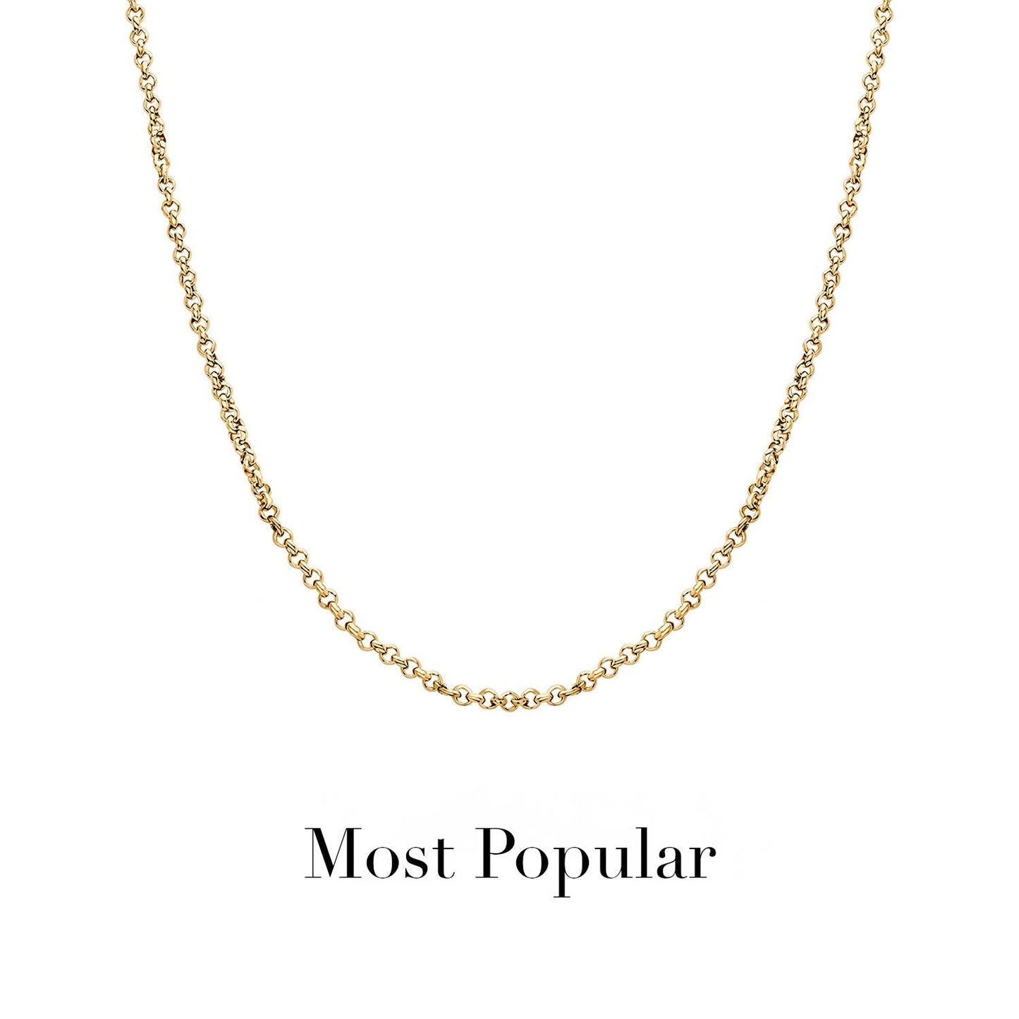 Cursive Name Necklace (Rose Gold)