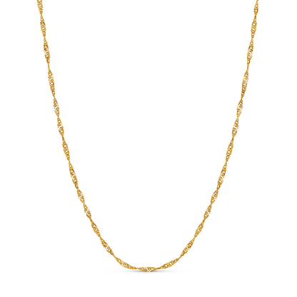 Mother of Pearl Cushion Necklace (Gold)