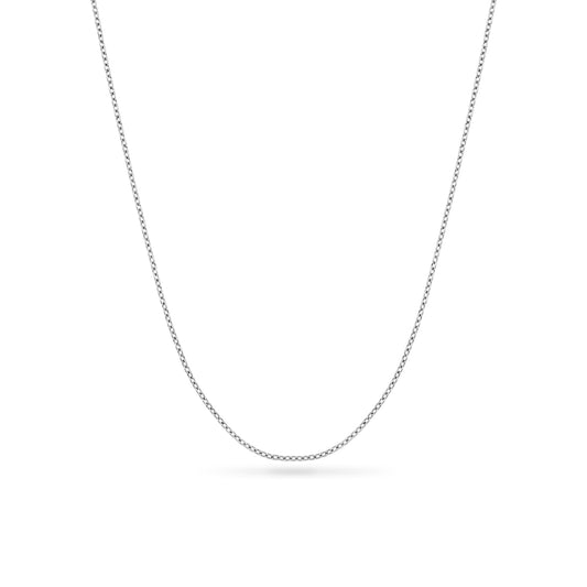 Fine Chain Necklace (Silver)
