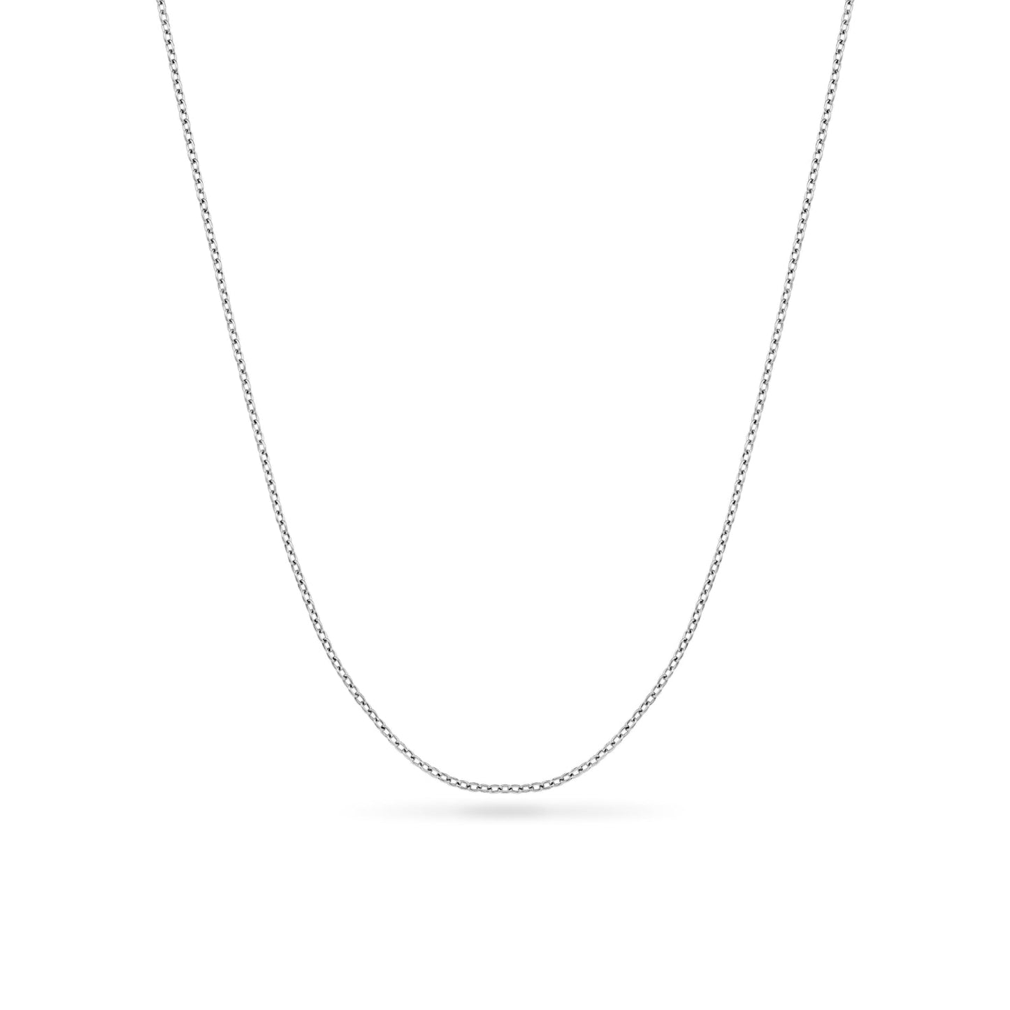 Layering Fine Chain Necklace (Silver)