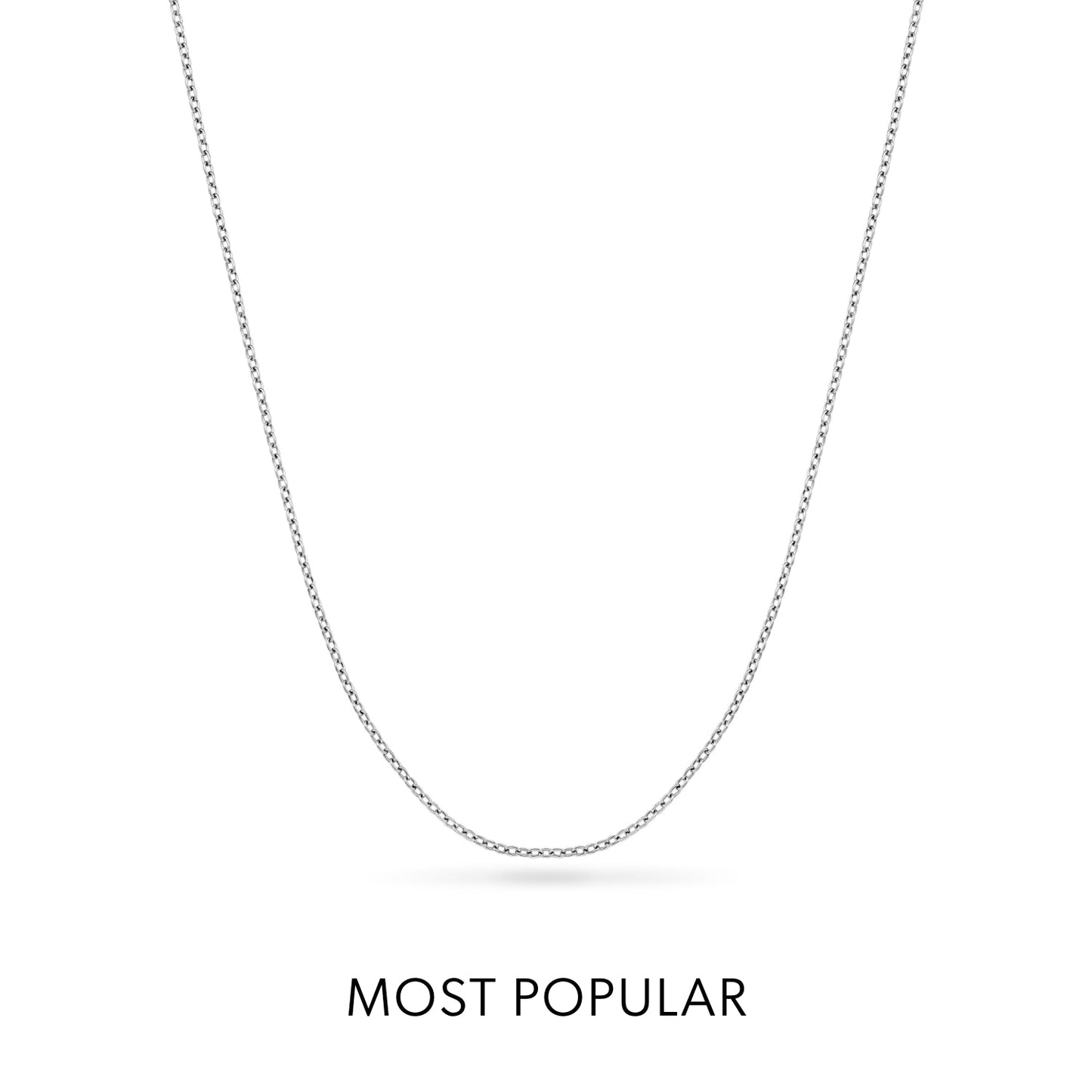 Cursive Name Necklace (Silver)