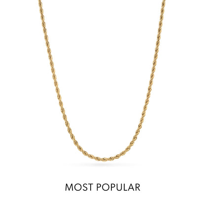 Ocean Charms Sardine Necklace (Gold)