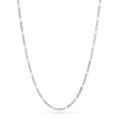 Floating Charm Heart Locket Necklace (Silver)