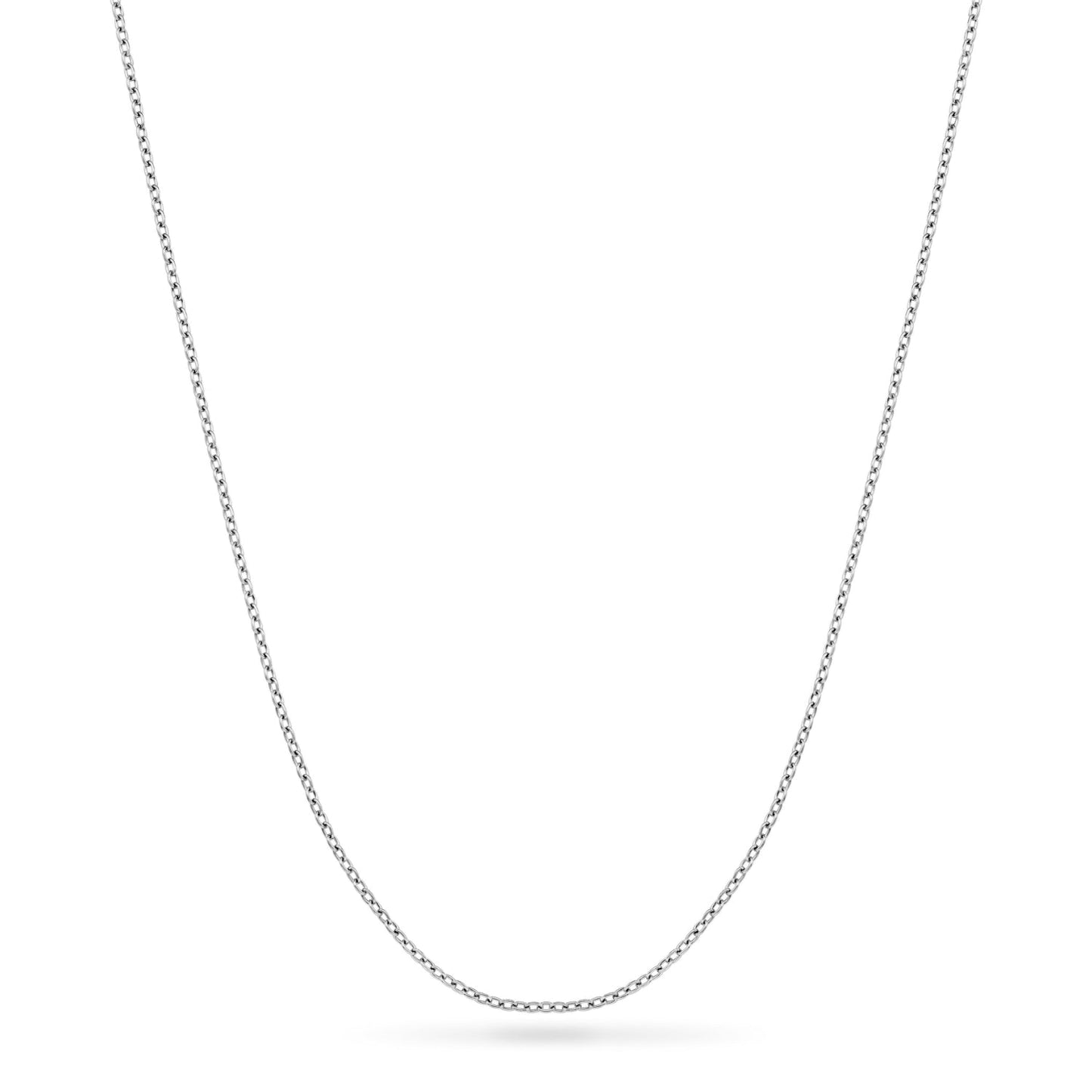 Layering Fine Chain Necklace 18-20 in (Silver) - Sterling Silver