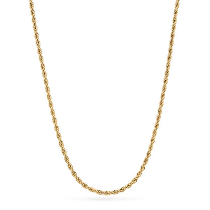 Butter Yellow Quartz Heart Necklace (Gold)