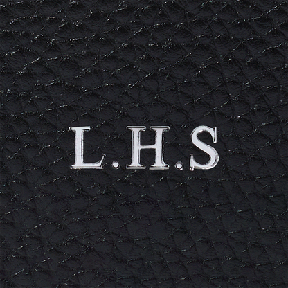 Leather Luggage Tag (Black)