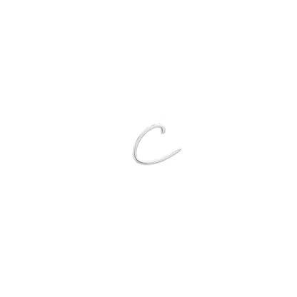 Made Mine Script Letter Bracelet (Silver) - NN
