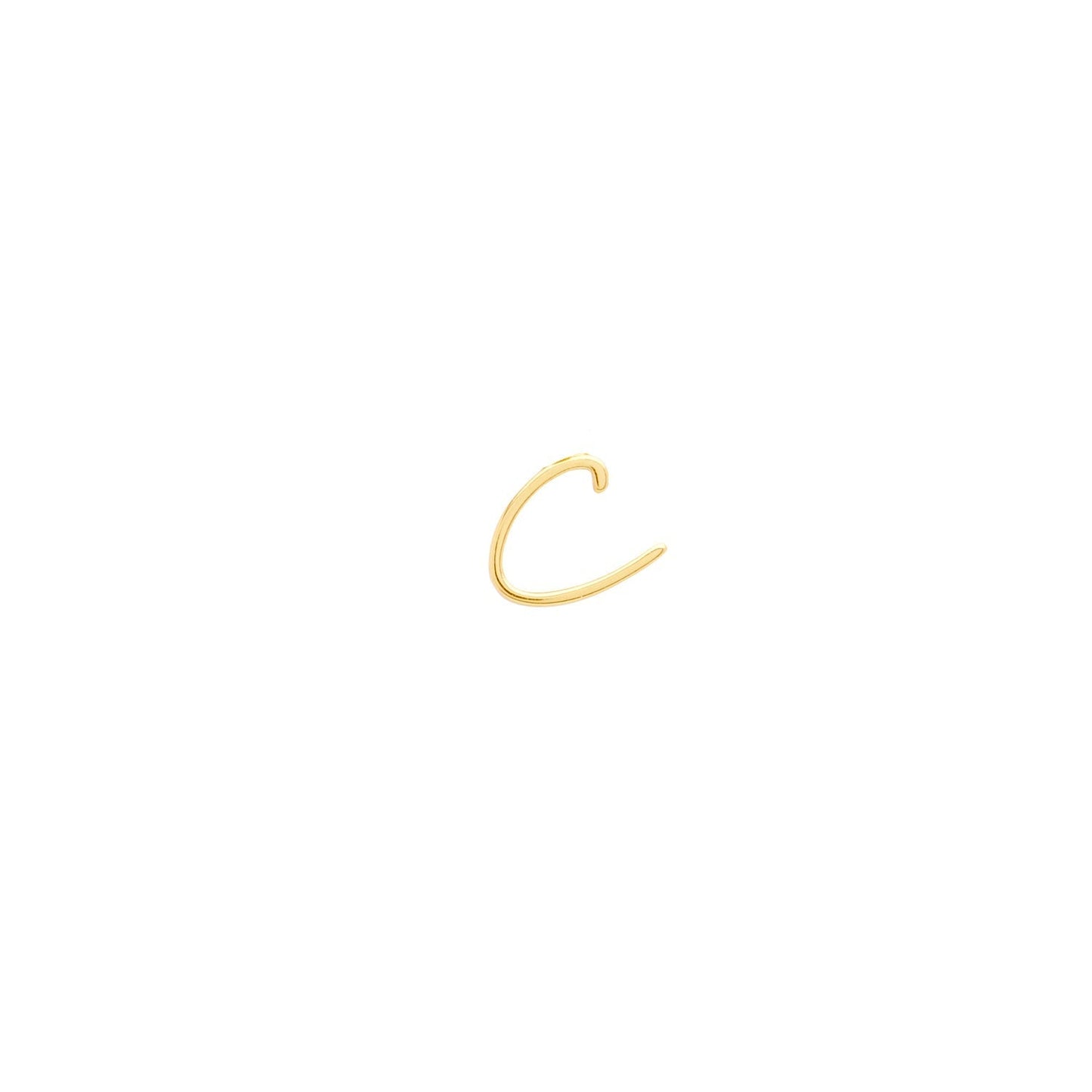 Made Mine Script Letter Bracelet (Gold)