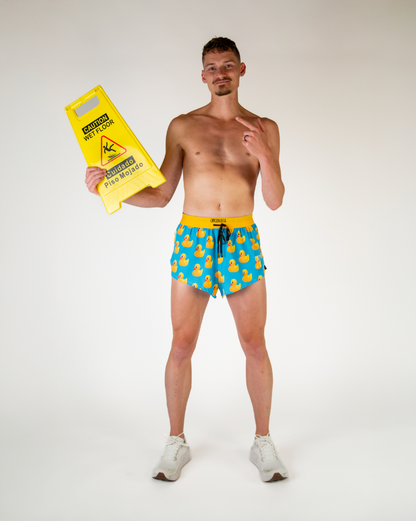 Men's Rubber Ducky 2" DS Split Shorts