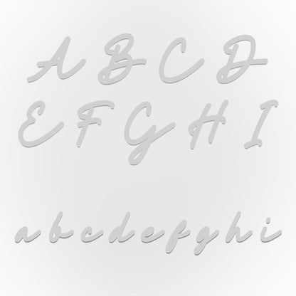 Fingerprint Written In The Stars Tag Necklace (Silver)
