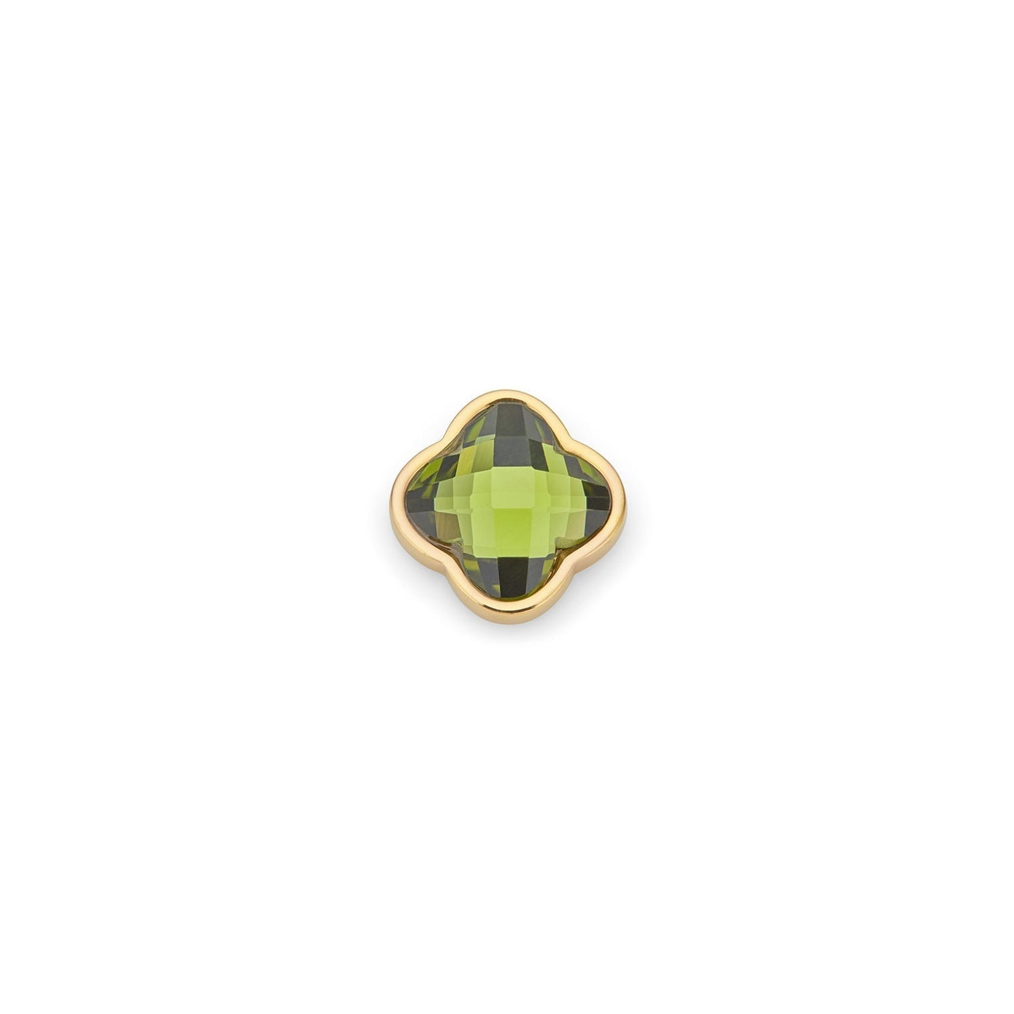 Clover Charms - Birthstone (Gold)