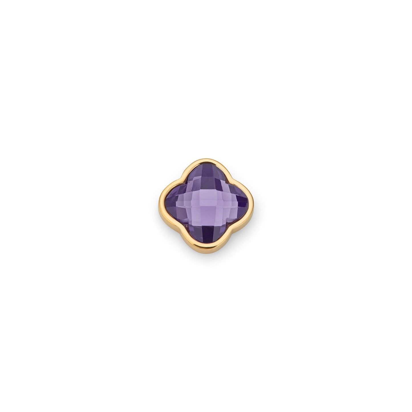 Clover Charms - Birthstone (Gold)