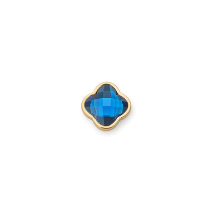 Clover Charms - Birthstone (Gold)