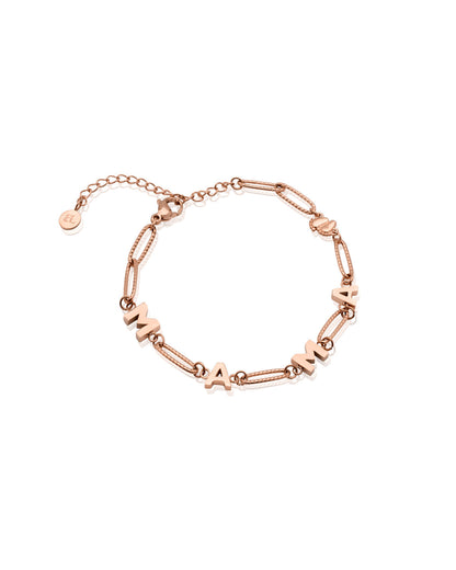 Made Mine Name Bracelet (Rose Gold)