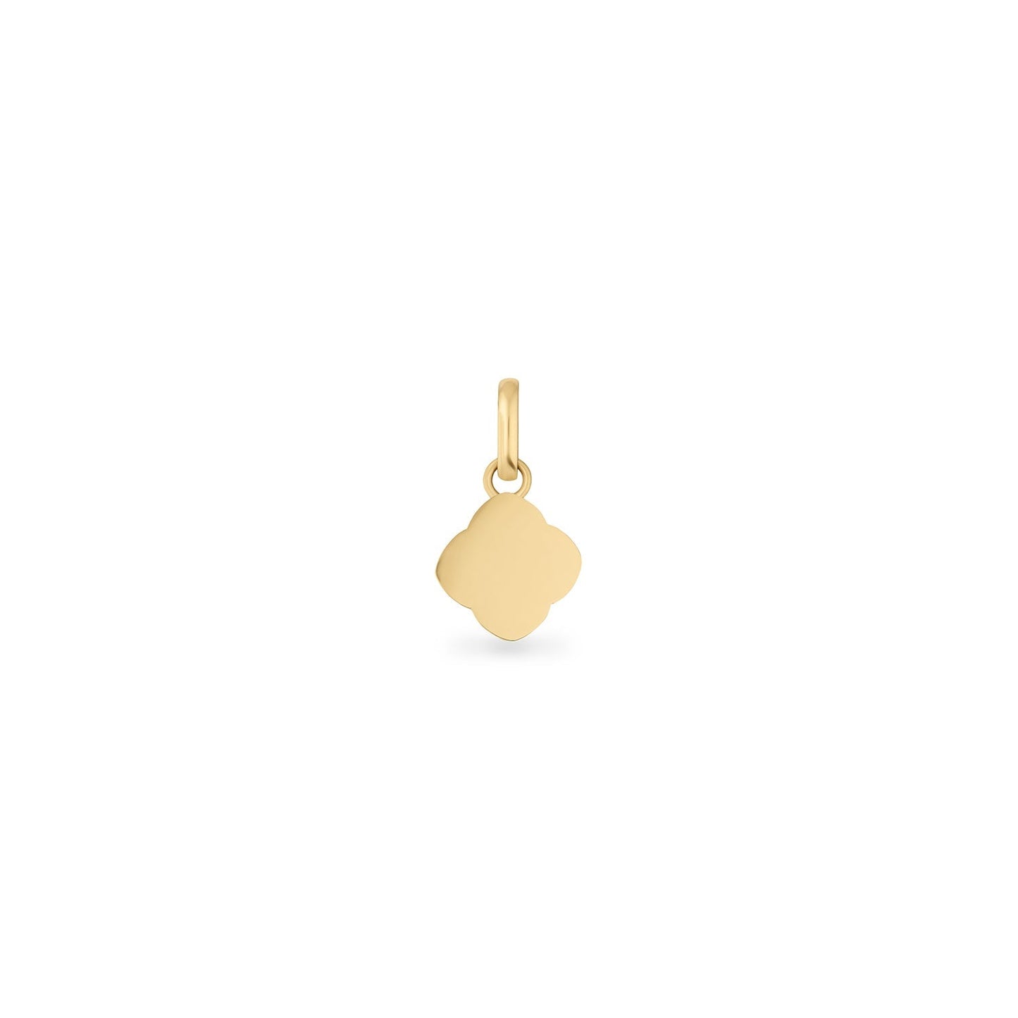 Mother of Pearl Clover Necklace (Gold)