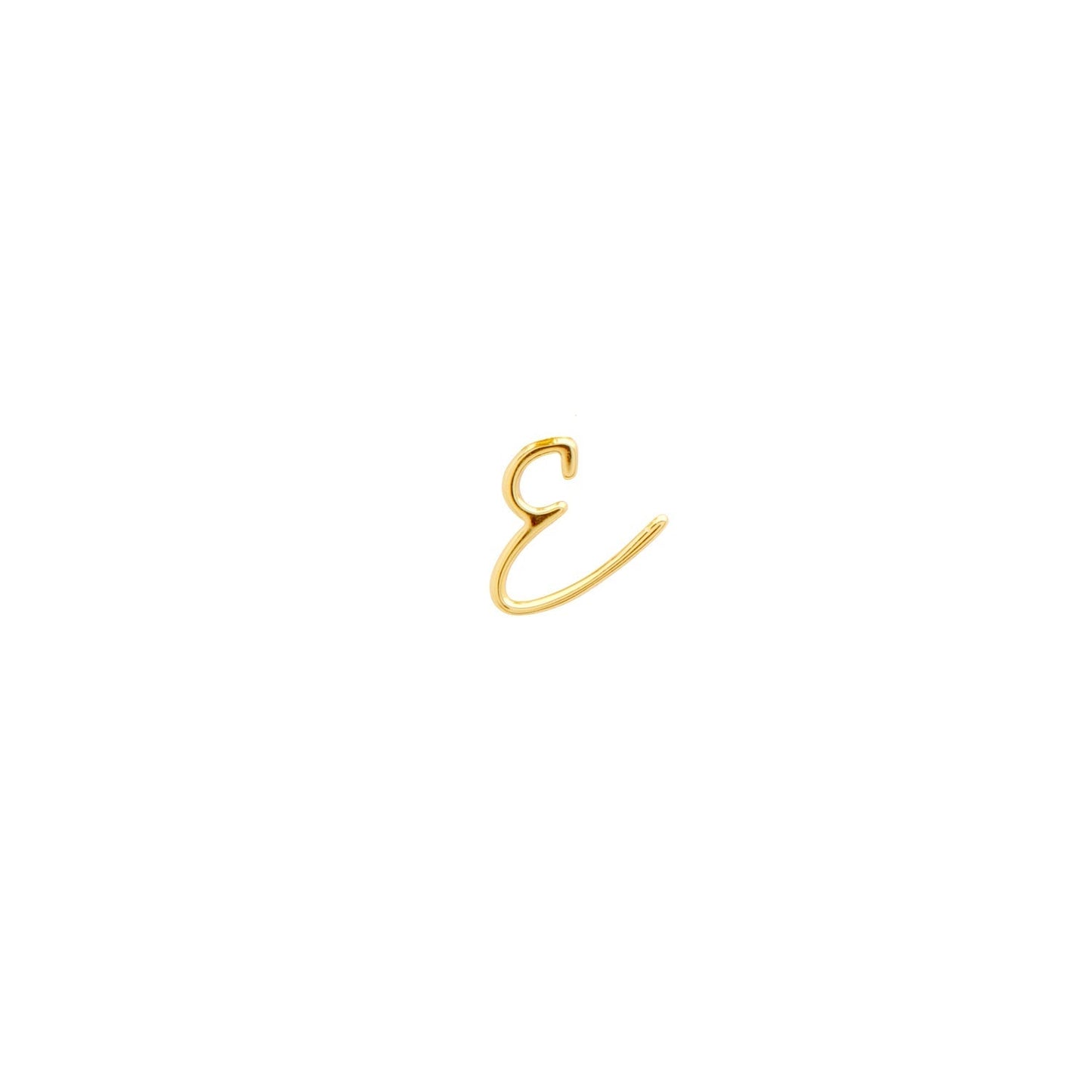 Made Mine Charms - Script Initial Charms (Gold)