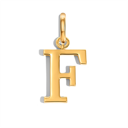Mini Initial Accessories Charm (Gold)