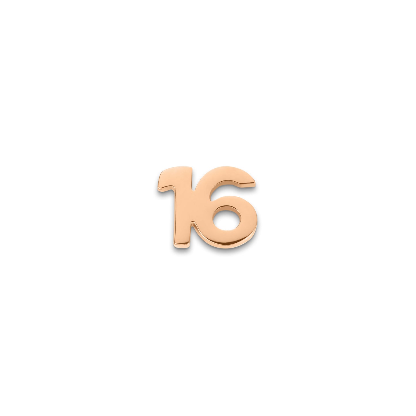 Made Mine Charms - Celebration Number Charms (Rose Gold)
