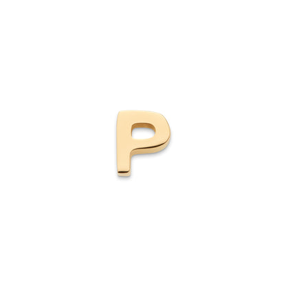 Made Mine Charms - Block Initial Charm (Gold)