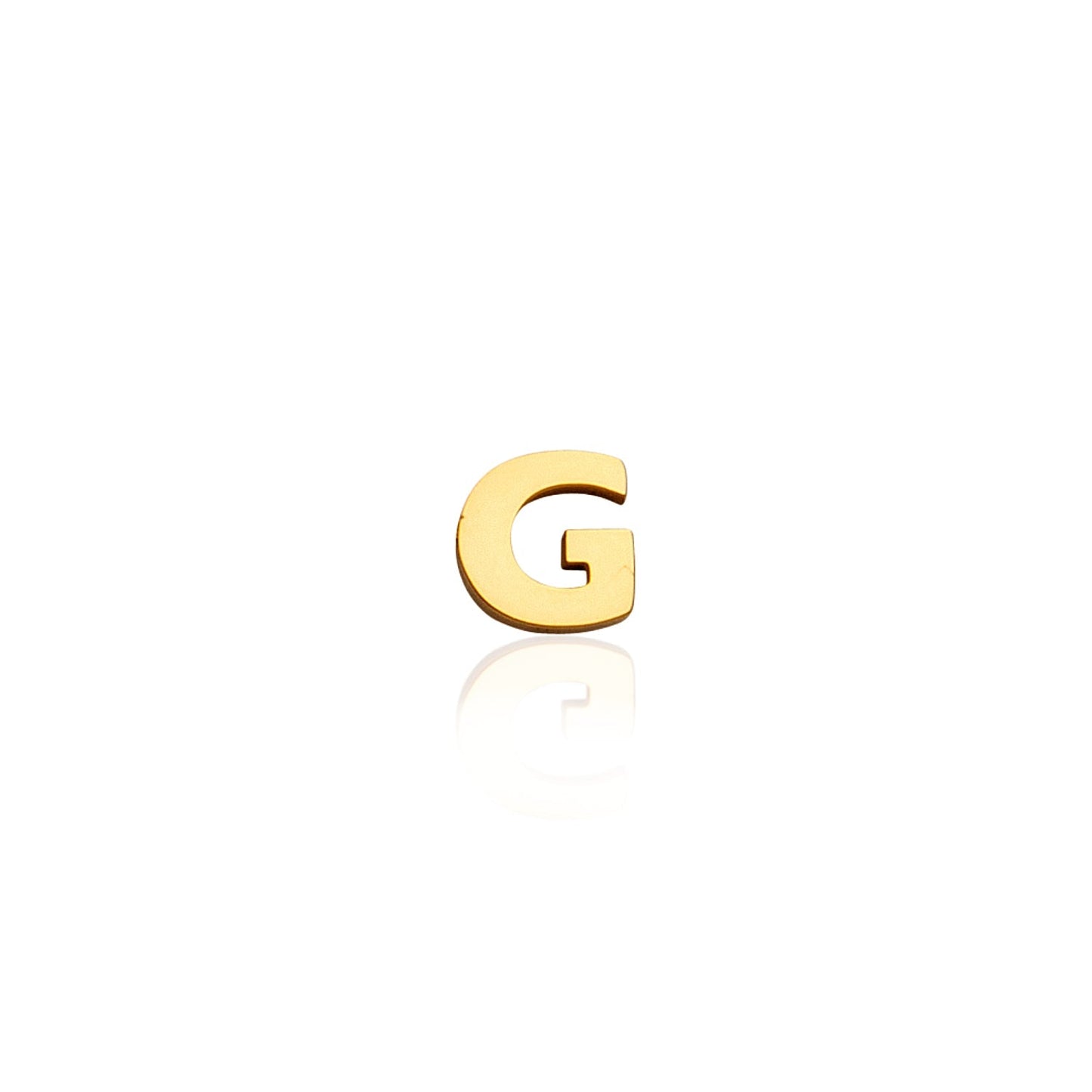 Mini Letter & Heart Birthstone Layered Necklace Set (Gold)