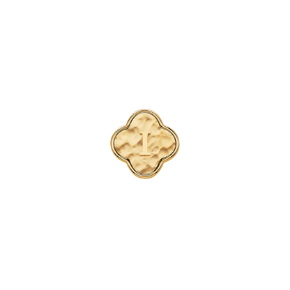 Molten Clover Charms (Gold) - Initials