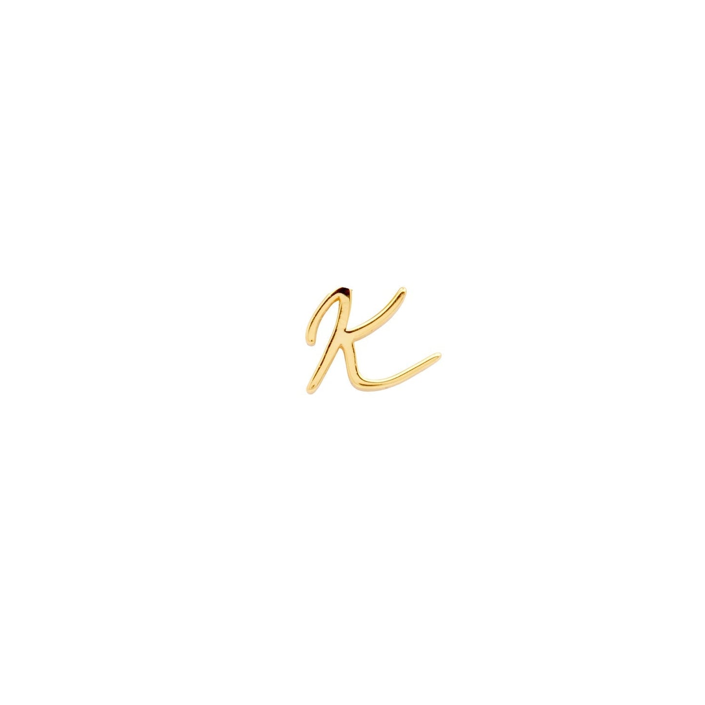 Made Mine Charms - Script Initial Charms (Gold)
