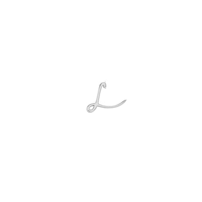 Made Mine Charms - Script Initial Charms (Silver)