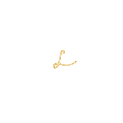 Made Mine Script Letter Bracelet (Gold) - JJ