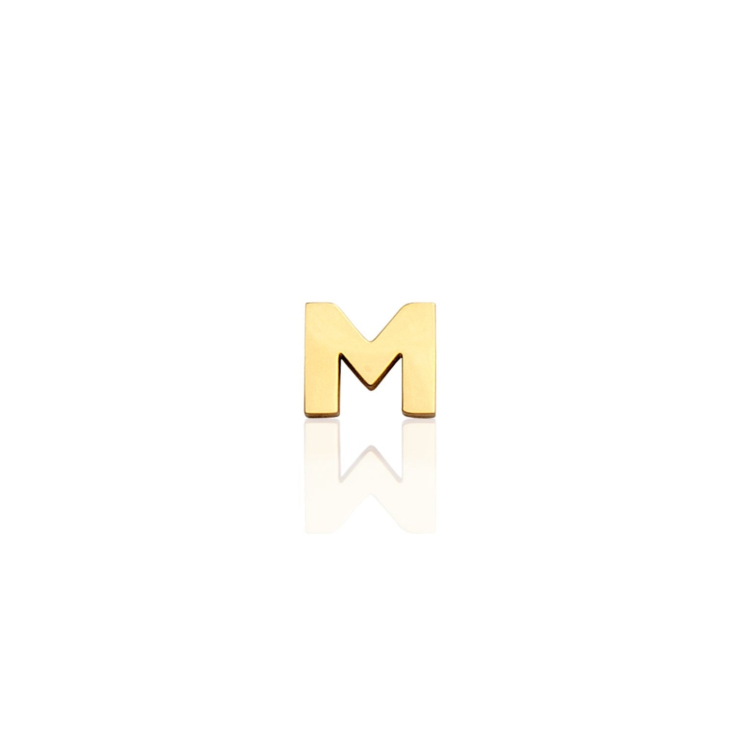 Mini Letter & Heart Birthstone Layered Necklace Set (Gold)