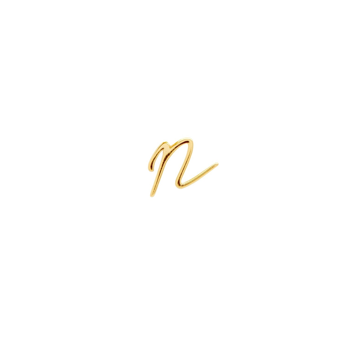 Made Mine Charms - Script Initial Charms (Gold)