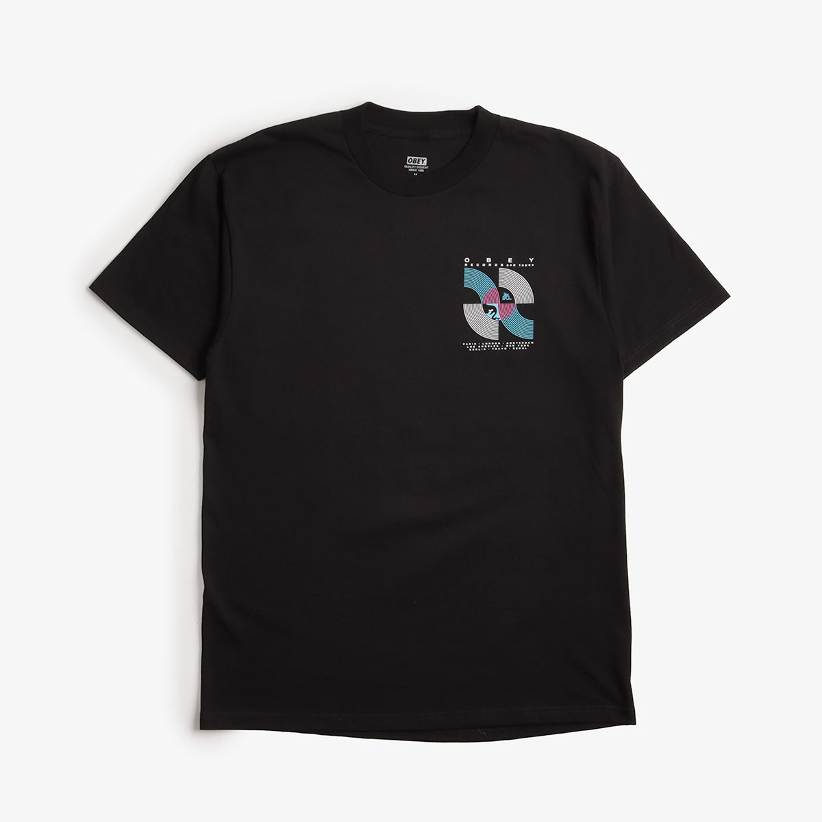 OBEY Records And Tapes T-Shirt