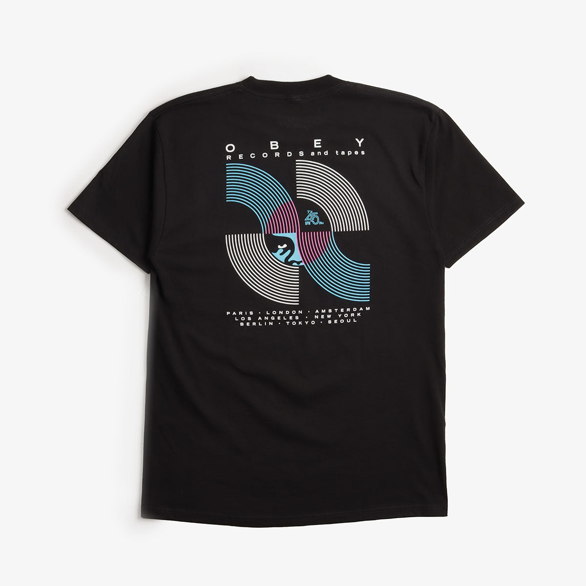 OBEY Records And Tapes T-Shirt
