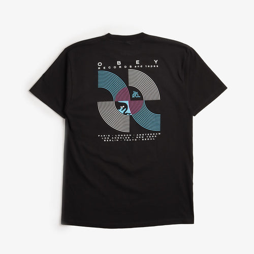 OBEY Records And Tapes T-Shirt