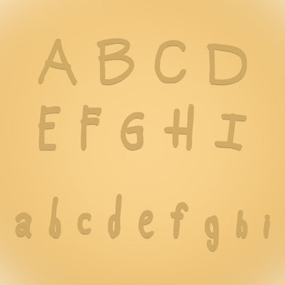 Fingerprint Written In The Stars Tag Necklace (Gold)