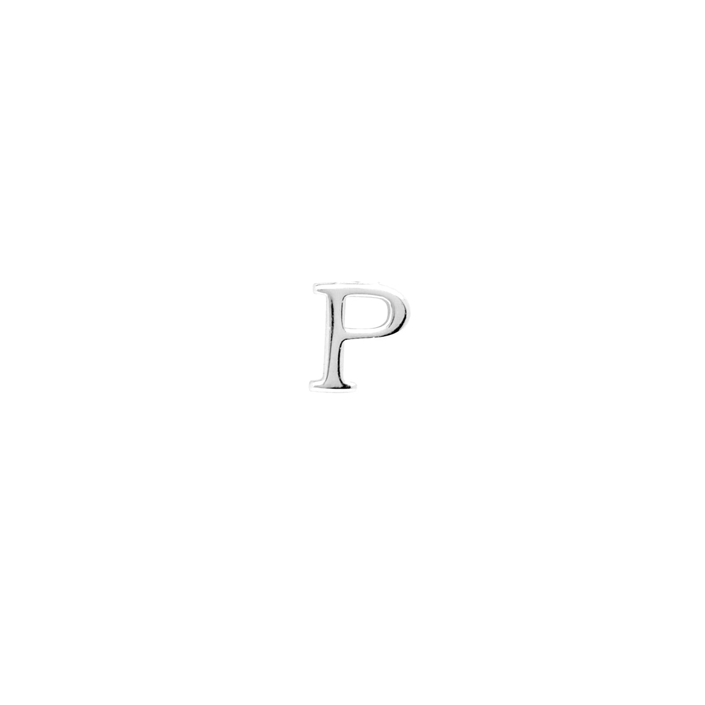 Made Mine Charms - Didot Initial Charm (Silver)