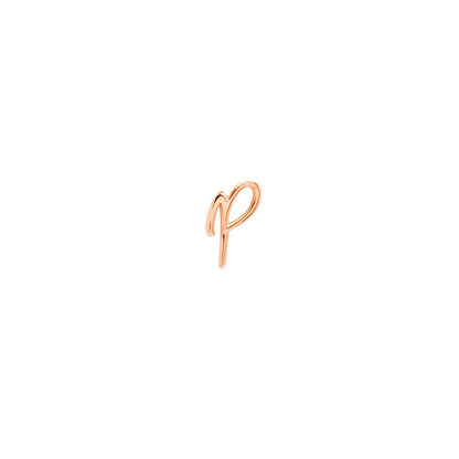 Made Mine Charms - Script Initial Charms (Rose Gold)