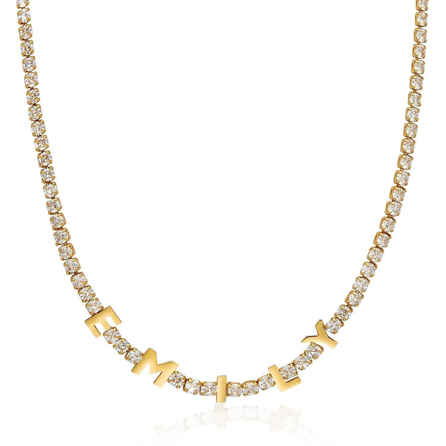 Made Mine Name Necklace - Gold
