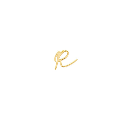 Made Mine Charms - Script Initial Charms (Gold)