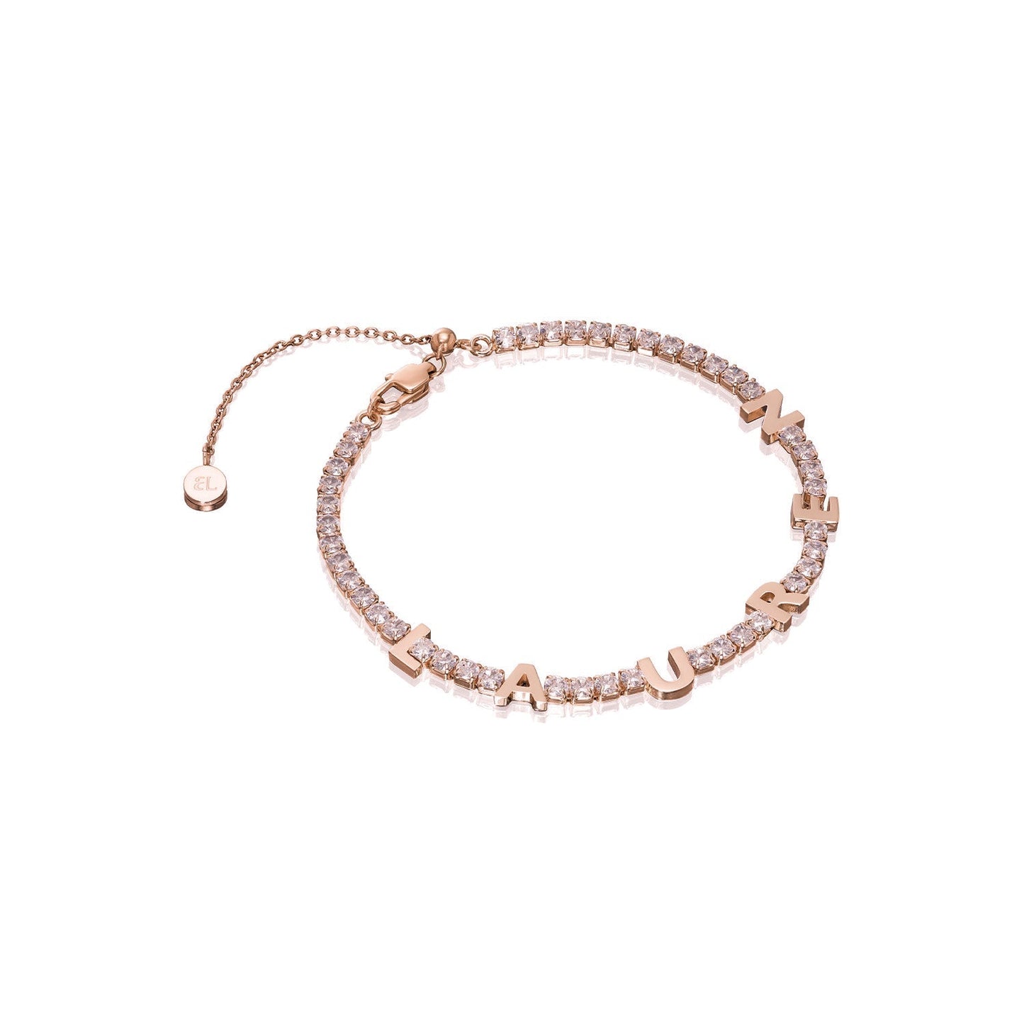 Made Mine Name Bracelet (Rose Gold)