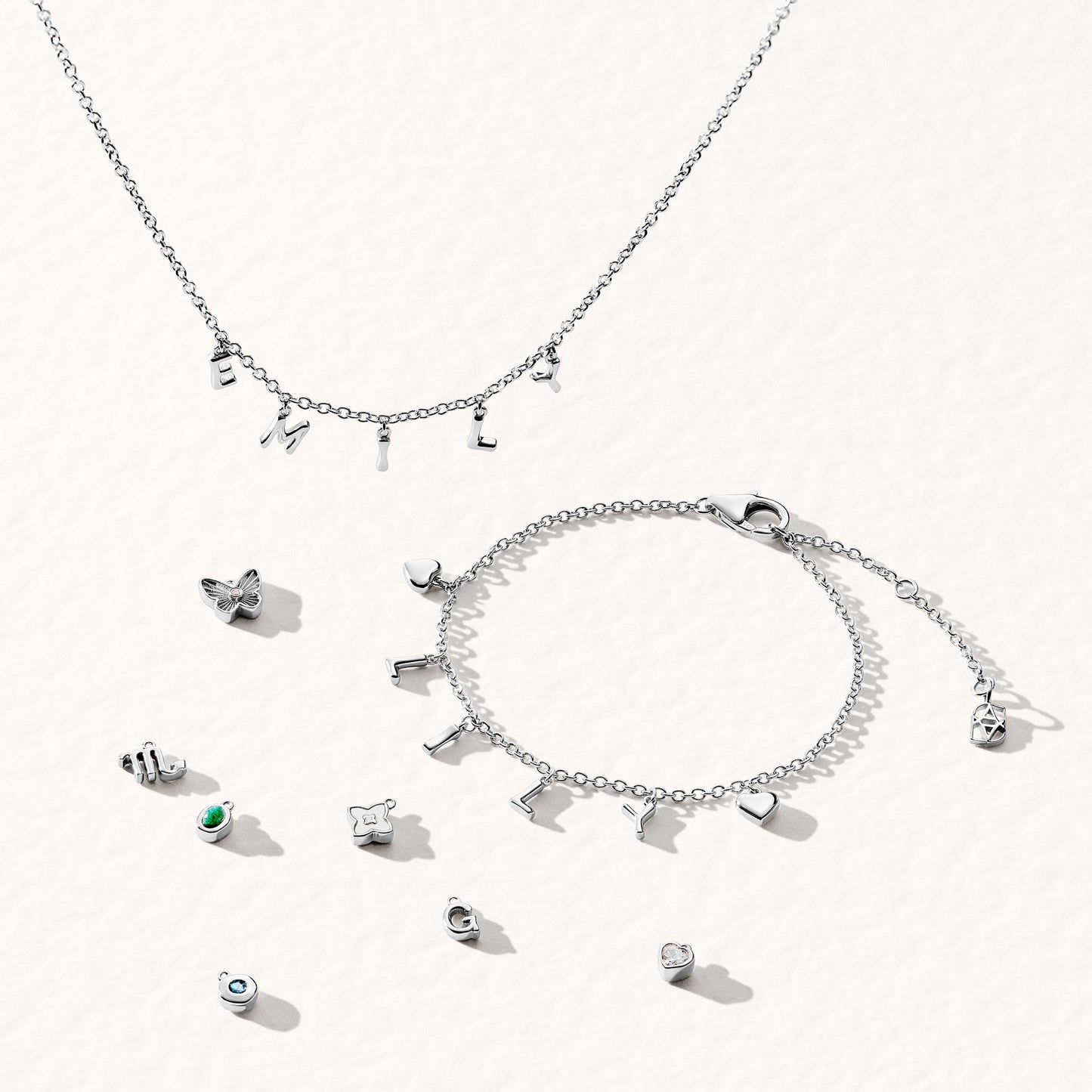 Made Mine Fine Charm Bracelet (Silver)