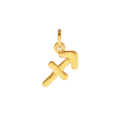 Made Mine Fine Charm - Molten Zodiac (Gold)