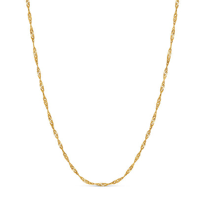 Heart Photo Locket Necklace (Gold)